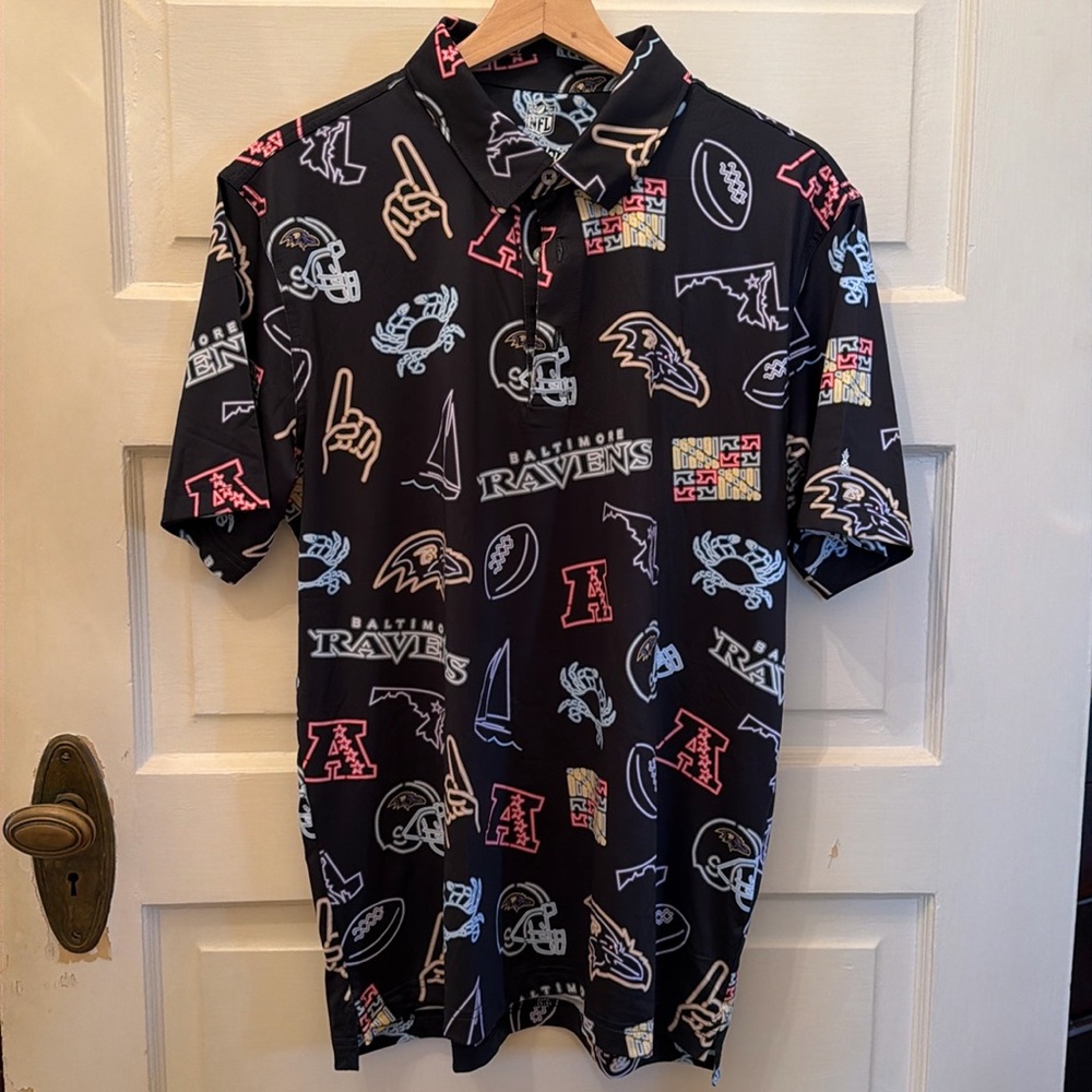 Chubbies NFL Ravens Performance Polo